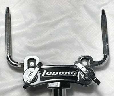 Ludwig LT-1781-MT 19" Double Tom Holder Vintage 80s/90s  LDTH-105 - Image 1 of 4