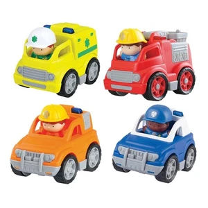 Playgo Mini Einsatzfahrzeuge 4-in-1 - Bild 1 von 7