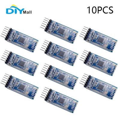 10PCS HM-10 Blue-tooth 4.0 Module CC2541 Chip  AT Command 2.4G 3.6-6V 100m Range - Image 1 of 4