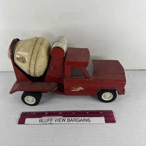 1960's Tonka Red Cement Mixer Metal Truck Vintage - Picture 1 of 4
