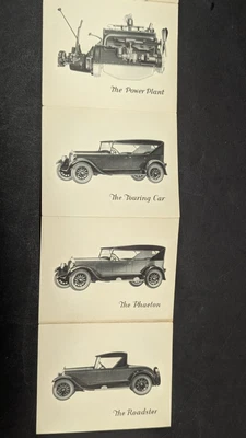 Chrysler Six Car Booklet 1920 Covey Motor Car Co. Portland o Foto 1 de 4