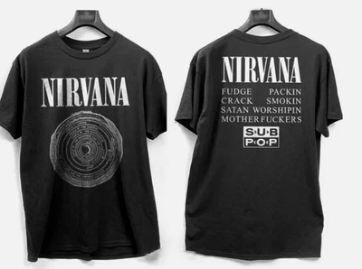 Nirvana - Camiseta Unisex Vestíbulo Circles Of Hell Talla S-5XL Para Fans Foto 1 de 4