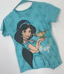Sz 10/12 Disney Princess Jasmine kids T-shirt - Picture 1 of 4