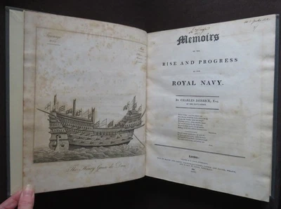 RISE PROGRESS ROYAL NAVY ~1806~ SHIPS TABLES CREWS STATISTICS CLASSES GUNS 1st - image 1 of 4