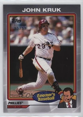 2024 Topps x Chris Berman Boomer's Baseball Silver /99 John Kruk #30 - Image 1 of 2