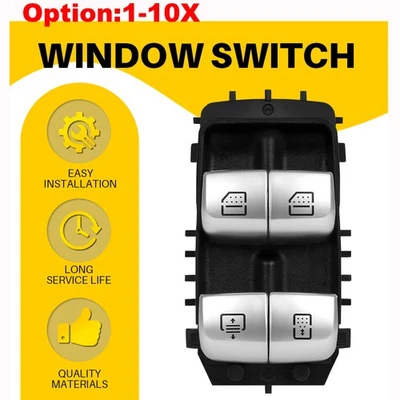Botón interruptor maestro ventana eléctrica pasajero para Mercedes-Benz S600 W222 2015-17 Foto 1 de 4