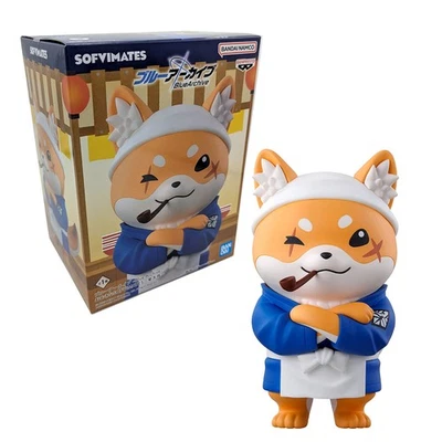 Figura Oficial SHIBA TAISHOU Archivo Azul Big Sofvimates Banpresto Foto 1 de 4