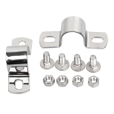 Motor Rear Fender Mount U-Clamp Kit Bolts For Harley FL 1941-1957 UL 1938-1947 - Image 1 of 4