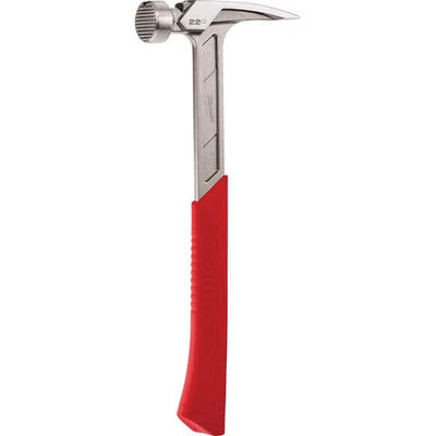 Milwaukee 48-22-9022 22oz Milled Face Framing Hammer w/ I-Beam Handle - Image 1 of 4