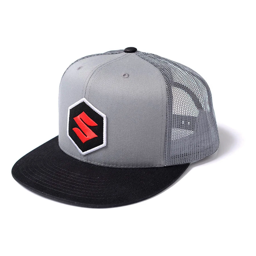 Factory Effex Suzuki Snapback Hat - Black 18-86400 - Image 1 of 1