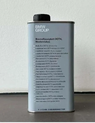 BMW AG Original BMW Bremsflüssigkeit DOT 4LV Niederviskos 1000ML