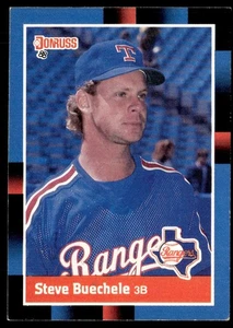 1988 Donruss Steve Buechele Texas Rangers #224 - Picture 1 of 2