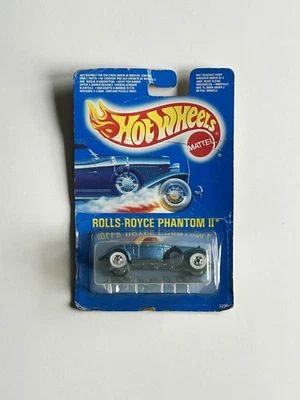 1989 Hot Wheels Rolls-Royce Phantom II Whitewall, Metalflake Blue. READ - Image 1 of 4