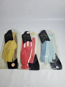 Nos Edmont Ladies Golf Gloves 2 Rh 1 Lh - Picture 1 of 7