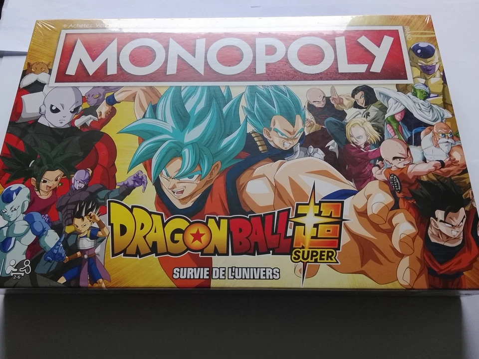 Dragon Ball Z - Monopoly DBZ Super Version Française Winning Moves