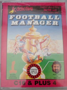 Football Manager (Addictive 1986) Commodore C16 C116 Plus 4 (Box Tape man) works - Bild 1 von 2