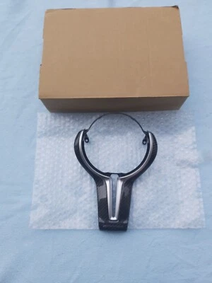 BMW M2, M3, M4, M5, M6 M PERFORMANCE CARBON STEERING WHEEL TRIM, BRAND NEW - Imagem 1 de 4
