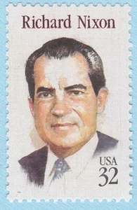 1994 RICHARD NIXON STAMP PRESIDENT SINGLE USPS 32c UNUSED US POSTAGE MNH - Picture 1 of 2
