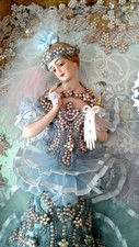 Doll Masterpiece One Of A Kind Creation Framed In Gorgeous Shadowbox