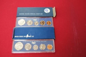 1966 1967 U.S. Special Mint Coin Set - Picture 1 of 1