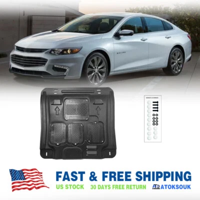 For Chevrolet Malibu 2017-2018 Engine Under Cover Front Splash Guard Mud Flaps Foto 1 de 4