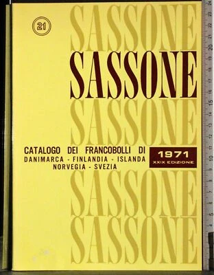 CATALOGO DEI FRANCONBOLLI DI DANIMARCA-FINLANDIA.. 1971. AA.VV. SASSONE. - Immagine 1 di 2