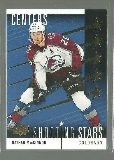 2019-20 Upper Deck Shooting Stars Centers #SSC5 Nathan MacKinnon (ref 73634) - Image 1 of 1