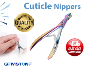 Cuticle Nail Nippers Dead Skin Remover Stainless Steel Manicure Nail Care -Multi - Picture 1 of 3