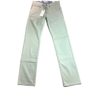 BALLIN Crescent Pima Cotton Modern Fit Pants Men 30T X 35 Stone Tan MSRP $175 - Picture 1 of 10