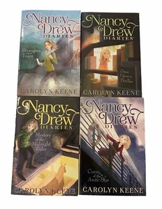 Nancy Drew Diaries by Carolyn Keene Books Lot Of 4 Children’s Novels Books - Picture 1 of 2