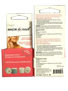Emjoi MicroNail Replacement Roller Lot Of 5 Packages 20 Rollers - Picture 1 of 1