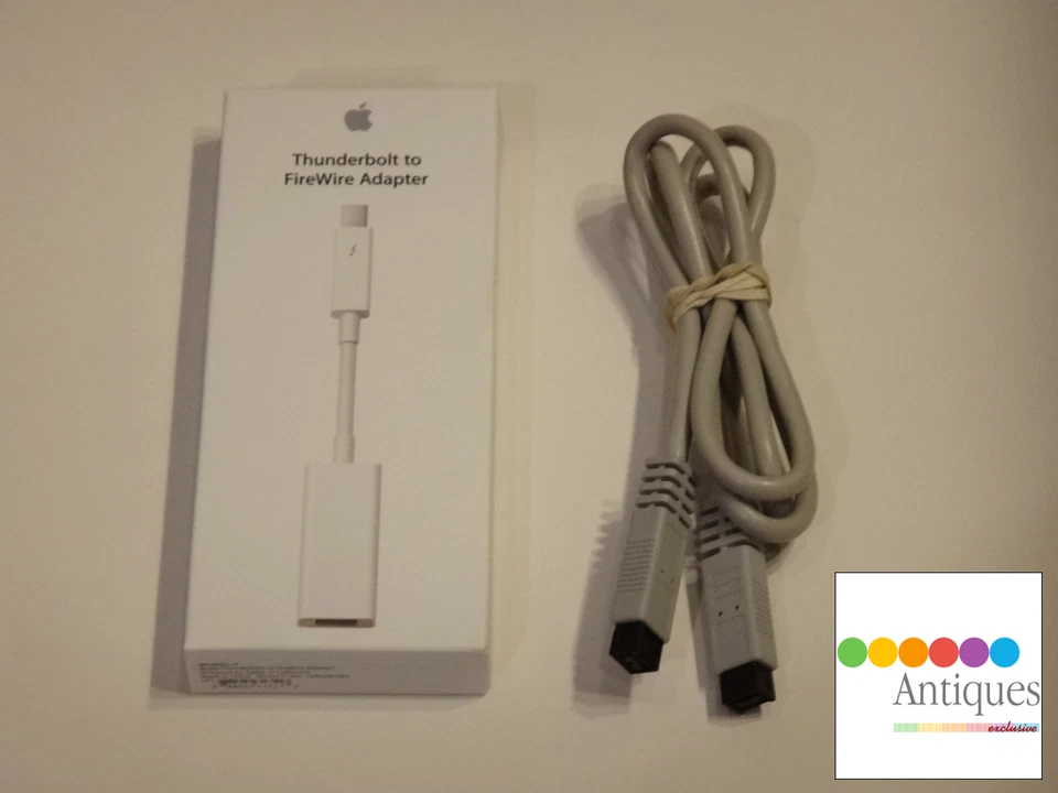Apple Thunderbolt to FireWire Adapter MD464LL/A A1463 NEW BOX with FW800 Cable - Image 1 of 2