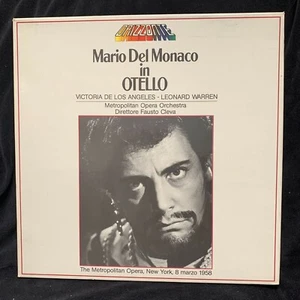 VERDI Otello - Del Monaco, De Los Angeles - CLEVA - MET OPERA 1958 - 3LP BOX - Picture 1 of 5
