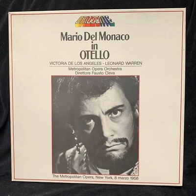 VERDI Otello - Del Monaco, De Los Angeles - CLEVA - MET OPERA 1958 - 3LP BOX - Image 1 of 4