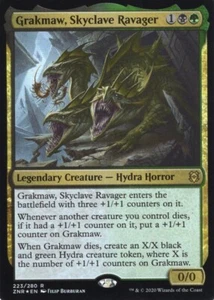 GRAKMAW, SKYCLAVE RAVAGER FOIL ZENDIKAR RISING MTG MAGIC NM (yourdeckbuilder) - Picture 1 of 1