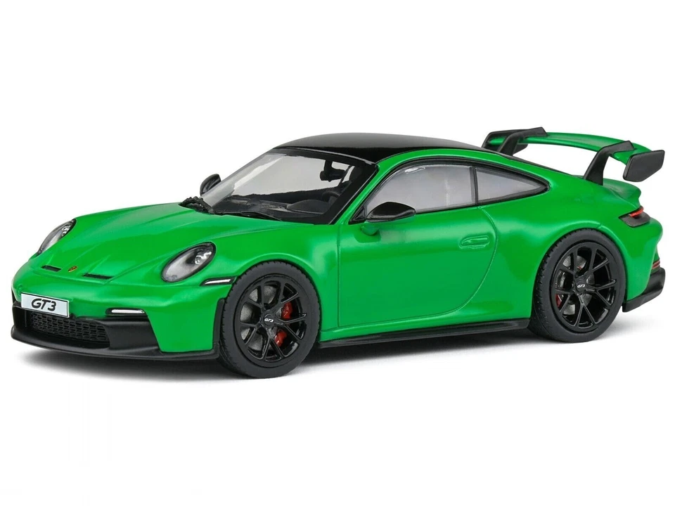 Solido Porsche 911 (992) GT3 Python Green 1/43 Diecast Model Car S4312502
