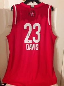 ANTHONY DAVIS SIGNED AUTHENTIC 2016 NBA ALL STAR SWINGMAN JERSEY PSA/DNA COA MVP - Picture 1 of 9