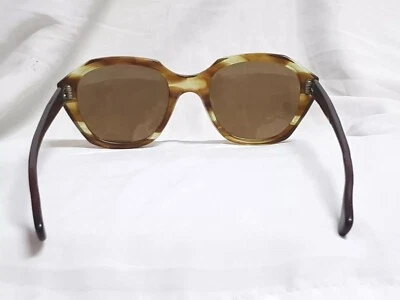 ВИНТАЖНЫЙ МУЖСКОЙ AO FLEXI-FIT Z87 ОЧКИ СОЛНЦЕЗАЩИТНЫЕ ОЧКИ ТОЛСТЫЕ ОПРАВЫ 60-Х - Изображение 1 из 4