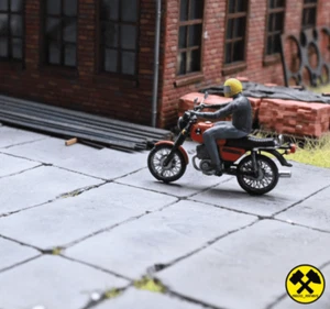 MZ ETZ 250 Motorrad 1:87 Modell Bausatz H0 3D Druck DDR Motorrad Zschopau GDR - Bild 1 von 8