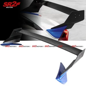 For 2016-2021 Honda Civic Sedan FC1 FC2 Metal MUG Blue Rear Trunk Spoiler Wing - Picture 1 of 7