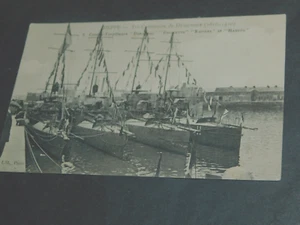 CPA Dieppe 1910 Fêtes du Tri-Centenaire de Duquesne QUATRE CONTRE TORPILLEURS - Imagen 1 de 1