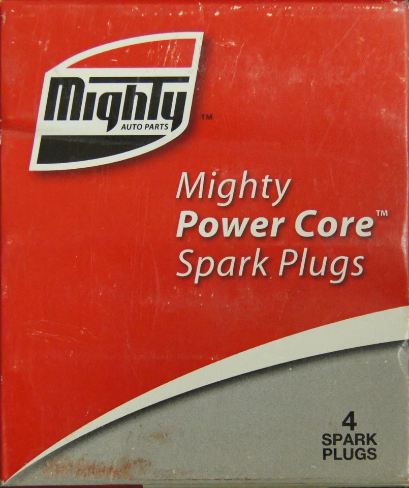 Paquete de 4 bujías Mighty Spark Plugs #RF527 Power Core Nuevo de Lote Antiguo Foto 1 de 4