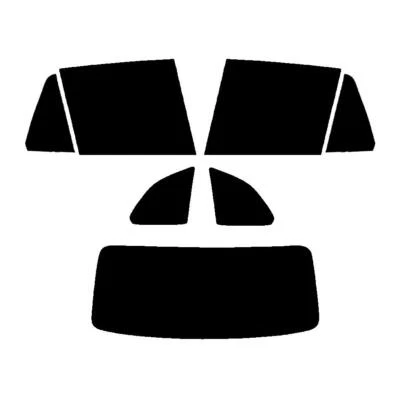 Pre Cut Window Tint for BMW X1 (E84) 2009-15 5% Limo Black Rear Car Tinting Film - Image 1 of 4