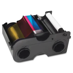 Kit ruban couleur Fargo 45010 DTC1000 DTC1250e YMCKOK - 200 impressions - scellé - neuf - Photo 1/1