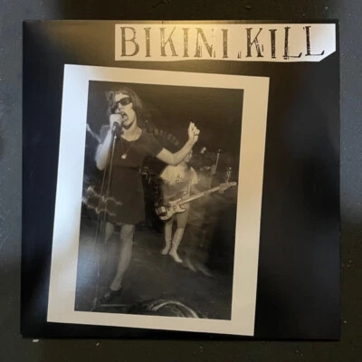 Bikini Kill s/t Bikini Kill EP - LIMITED PINK COLORED VINYL RECORD - NEW - Image 1 of 3