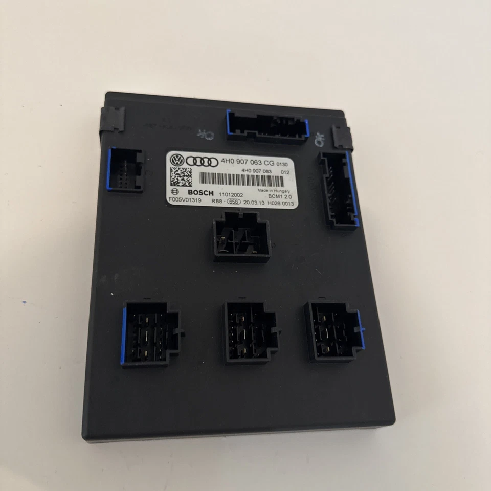 2013 AUDI A6 QUATTRO BODY CONTROL MODULE COMPUTER BCM OEM 4H0907063CG Foto 1 de 4
