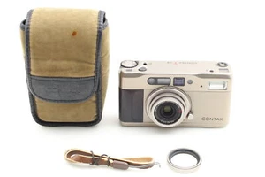 LCD Work [ MINT / Data Back Case Filter ] Contax TVS D Film Camera From JAPAN - Picture 1 of 11