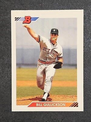 1992 Bowman Baseball #558 Bill Gullickson - Image 1 of 2