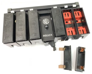 6 x BILL Número 47 32Amp Portafusibles y Soporte Base Barra colectora Banco de Fusibles 32A 30Amp - Imagen 1 de 9