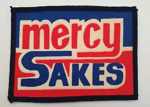 CB Radio Vintage 1970's Era Patch Badge. Mercy Sakes. Citizens Band. Trucking - Foto 1 di 3